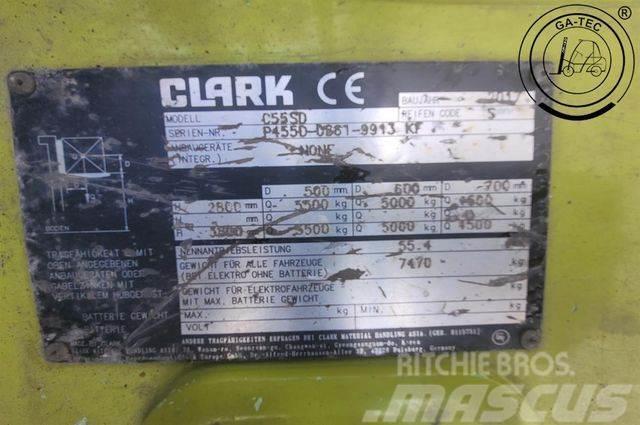 Clark C55SD Diesel heftrucks