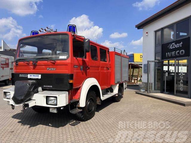 Iveco 90-16 AW 4x4 LF8 Feuerwehr Standheizung 9 Sitze Anders