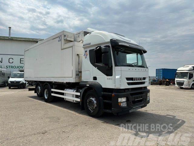 Iveco STRALIS 420 6X2 BDF, manual, EURO 5 vin 473 Chassis met cabine