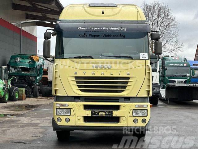 Iveco Stralis 430 4x2 Euro3 Blatt-/Luft Fahrgestell Chassis met cabine