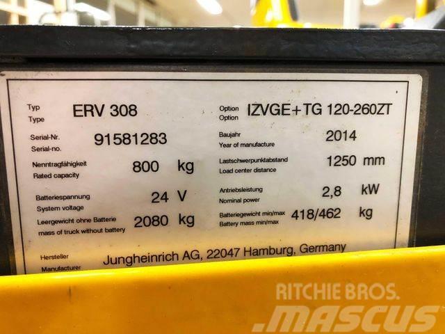 Jungheinrich ERV 308 - SPEZIALBAU - 4659STD. - BJ.2014 Orderpicker voor hoog niveau