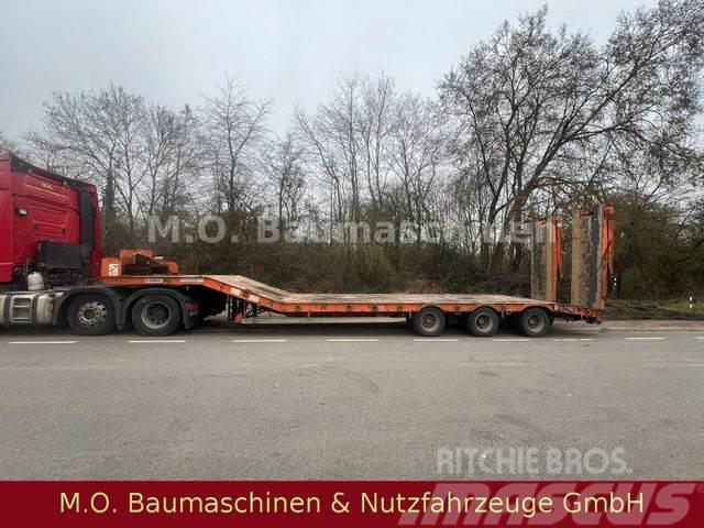 Kaiser S4503 F / 3 Achser / Luft / Hydr. Rampen / 34T Low loader-semi-trailers