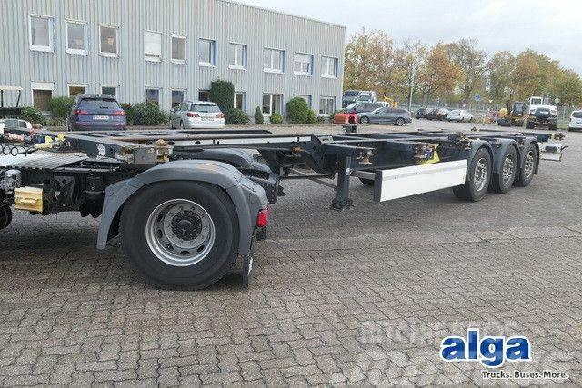 Krone SD, 2x20/1x20/1x30/1x40 Fuß Container, Luft-Lift Low loader-semi-trailers