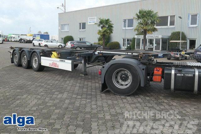 Krone SD, 2x20/1x30/1x40 Fuß Container, TÜV 08/2024 Low loader-semi-trailers