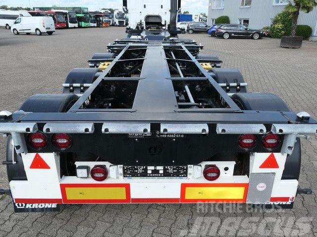 Krone SDC 27 eLTU70, Alle Container, Luft-Lift Low loader-semi-trailers