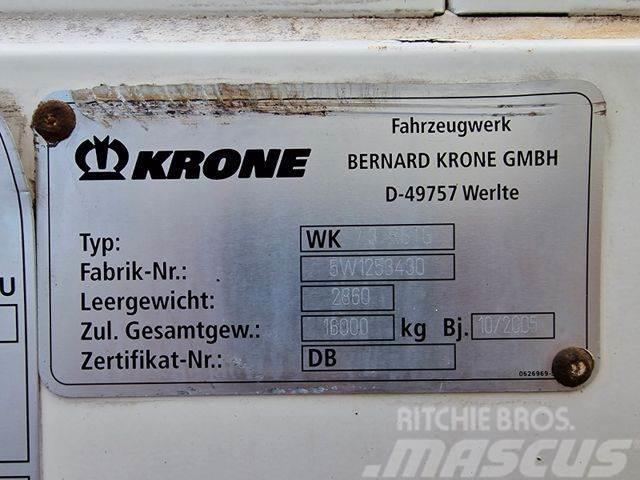Krone WK 7.3 RSTG / Textil / Koffer / Rolltor Platformen