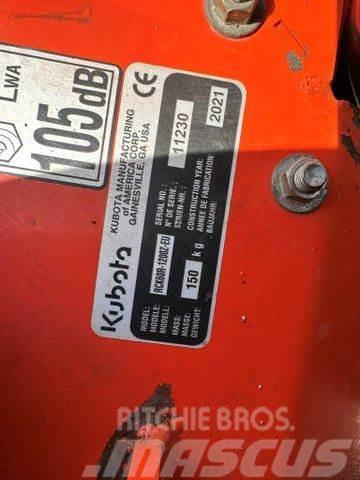 Kubota mower with rotation in place ZD 1211R vin 415 Rijmaaiers