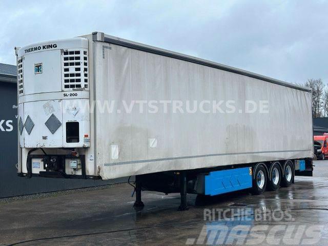 Lecitrailer Carfrime Thermoplane,Liftachse.ThermoKing Koel-vries opleggers