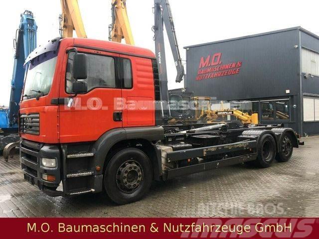 MAN TGA 26.480 FNLC / 6x2 / Liftachs / Luft / Vrachtwagen met containersysteem