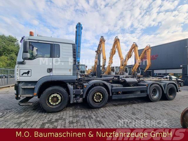 MAN TGA 35.410 / Meiler RK22,65 / AC / 8x4 / Euro 3/ Vrachtwagen met containersysteem
