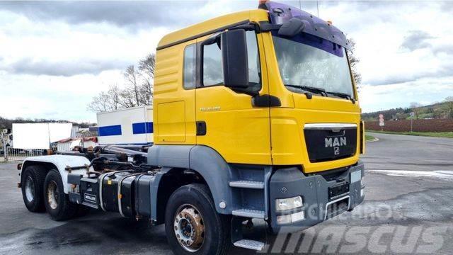 MAN TGS 26.480 6x4 BB Vrachtwagen met containersysteem
