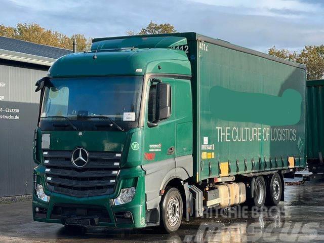 Mercedes-Benz Actros 2536 Euro6 6x2 BDF nur Fahrgestell Chassis met cabine
