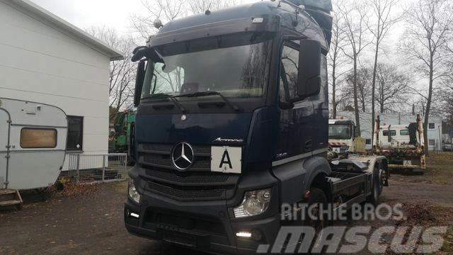 Mercedes-Benz Actros MP4 2543 MEILLER Abrollkipper Vrachtwagen met containersysteem