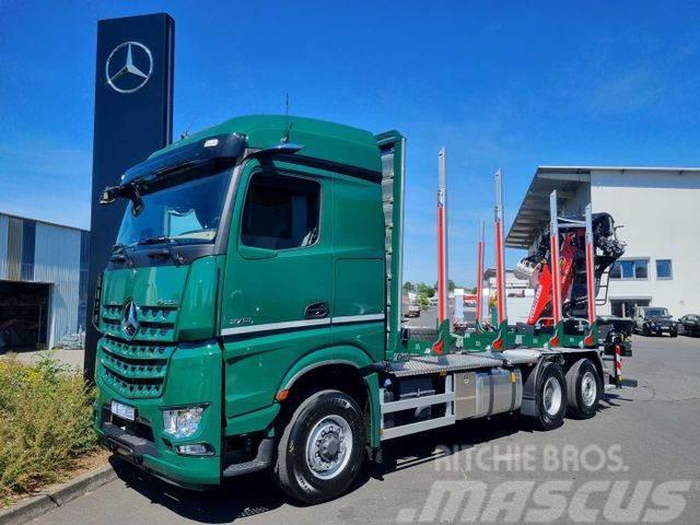 Mercedes-Benz Arocs 2751 L 6x2 (6x4) HAD + Kran: Epsilon M12Z Hout-Bakwagens