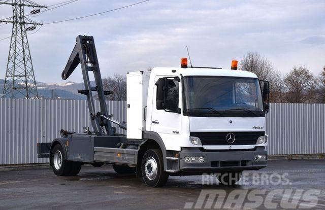 Mercedes-Benz ATEGO 1218 * Abrollkipper * Top Zustand! Vrachtwagen met containersysteem