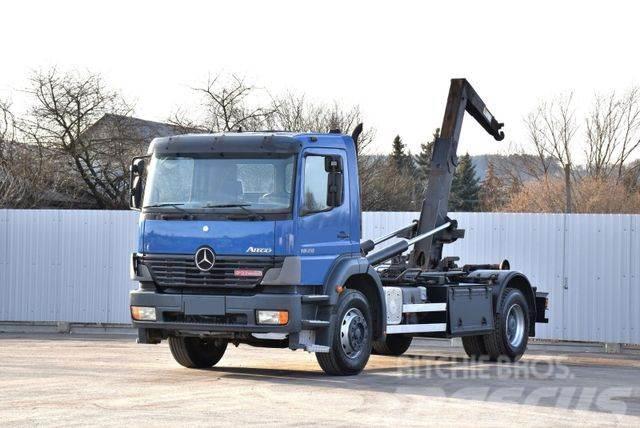 Mercedes-Benz ATEGO 1828 * ABROLLKIPPER * TOPZUSTAND Vrachtwagen met containersysteem