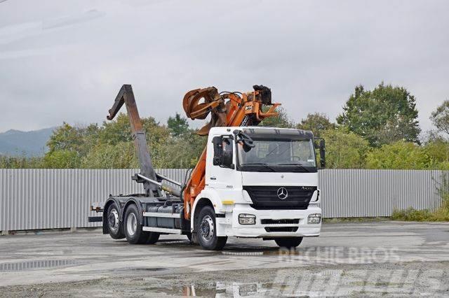 Mercedes-Benz AXOR 2533 * ABROLLKIPPER * MARCHESI M8500L *TOP Vrachtwagen met containersysteem
