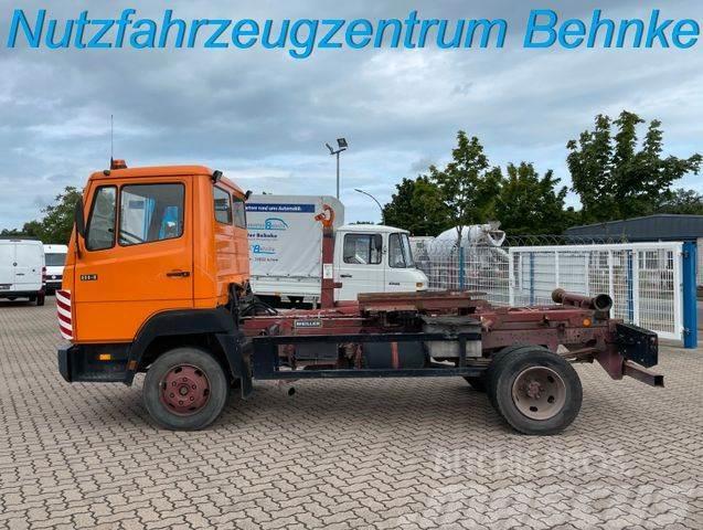 Mercedes-Benz LK 814 BB Meiller Abroller / AHK / 6 Zyl. Vrachtwagen met containersysteem