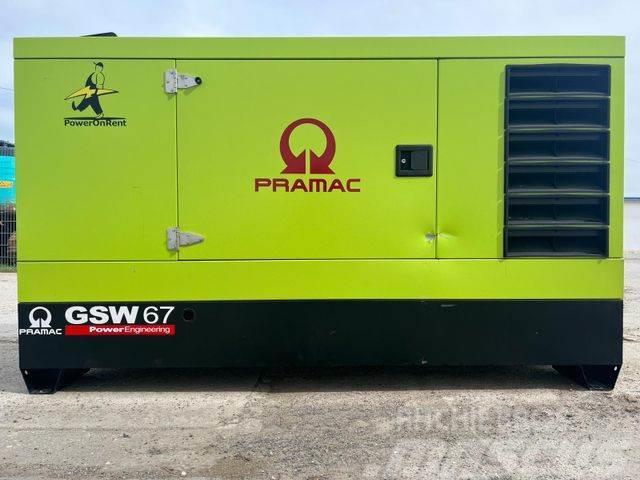 Pramac GSW 67 Stromaggregat nur 70 BH Diesel generatoren