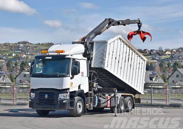 Renault C460* ABROLLKIPPER *KESLA 21172 * TOPZUSTAND Vrachtwagen met containersysteem