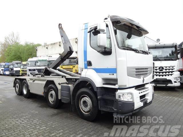 Renault Lander 460.32 8X2*6 Haken Vrachtwagen met containersysteem