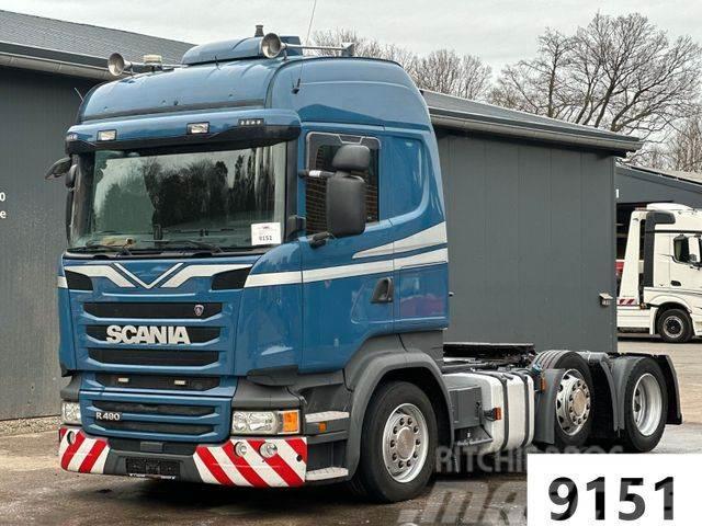 Scania R490 6x2 Lenk-/Lift Euro6 Schwerlast-SZM Trekkers