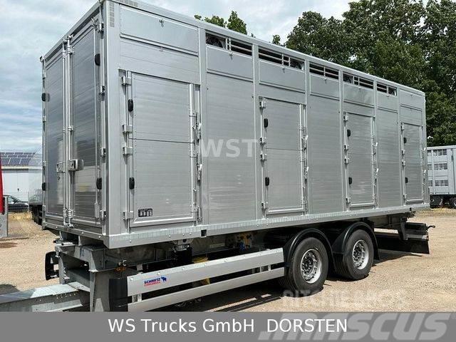 Schmitz Cargobull BDF Menke Einstock &quot;Neu Tandem Dieren transport trucks