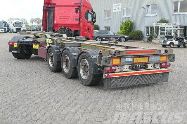 Schmitz Cargobull SCF 24 SLIDER, 2x20/1x30/1x40/1x45 Fuß Container Low loader-semi-trailers