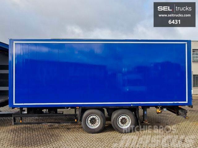 Schmitz Cargobull ZK 18/ Tandem Gesloten opbouw trailers