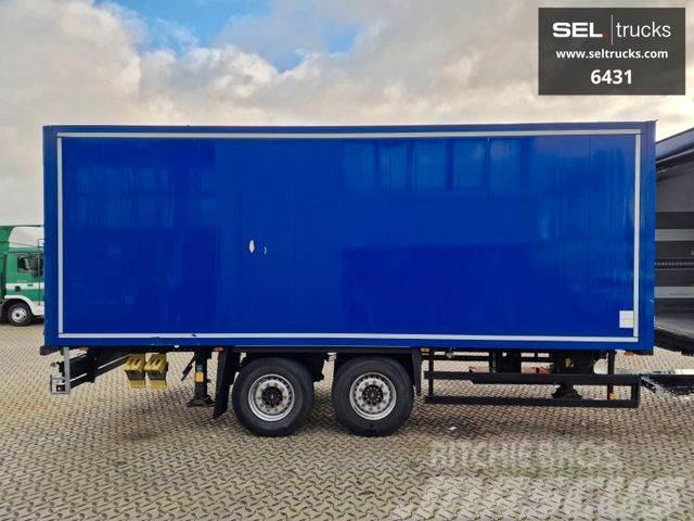 Schmitz Cargobull ZK 18/ Tandem Gesloten opbouw trailers
