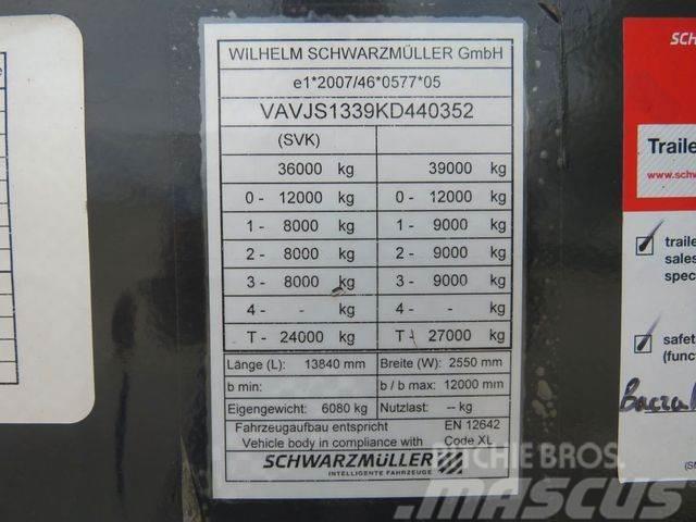 Schwarzmüller S 1*J-Serie*Standart*Lift Achse*XL Code* Schuifzeilen