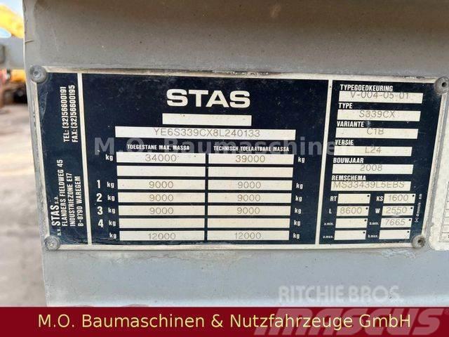 Stas S339CX / 3 Achser / Luft / Plane / Kippers