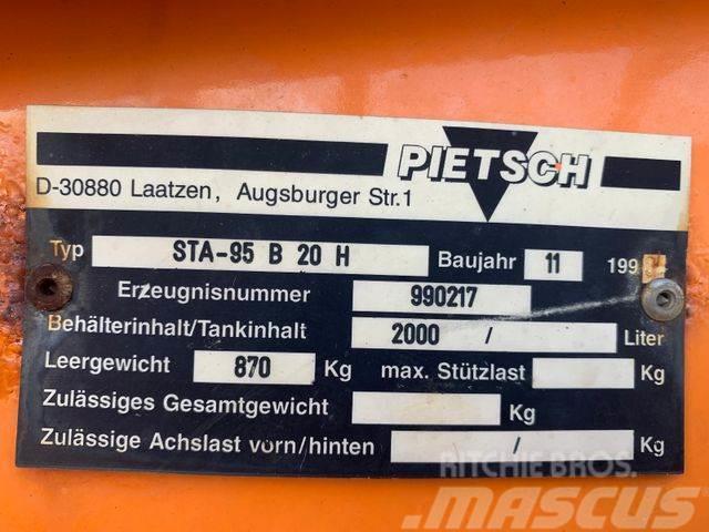 Unimog Pietsch Salzstreuer STA95-B Unimog Bandstreuer Onderhoud voertuigen