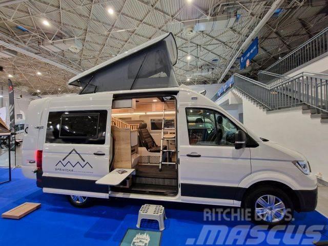 Volkswagen Crafter Camper-Van 4x4 Caravans en campers