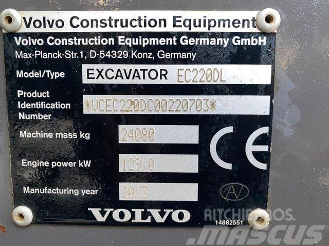 Volvo EC220 DL **BJ2013 *12558H/LASER Topcon *TOP* Rupsgraafmachines