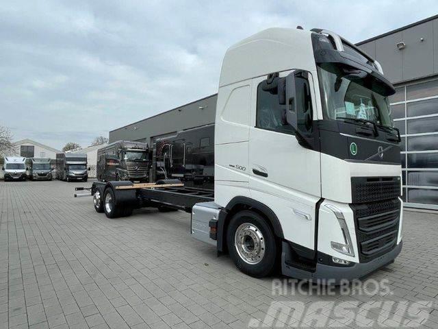 Volvo FH 500 Globetr. XL, RS 6000 mm Chassis met cabine