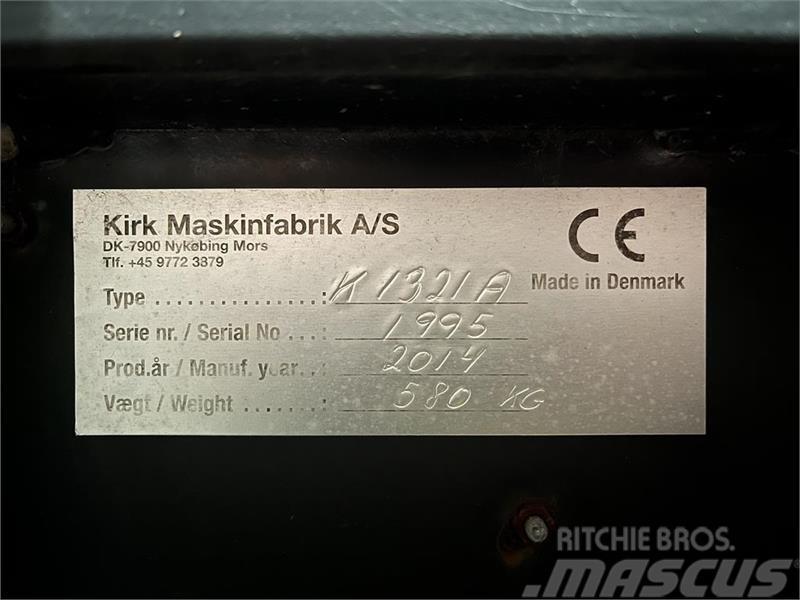  Kirk Mandskabskurv K1321A m. hydraulisk sving og a Verreikers