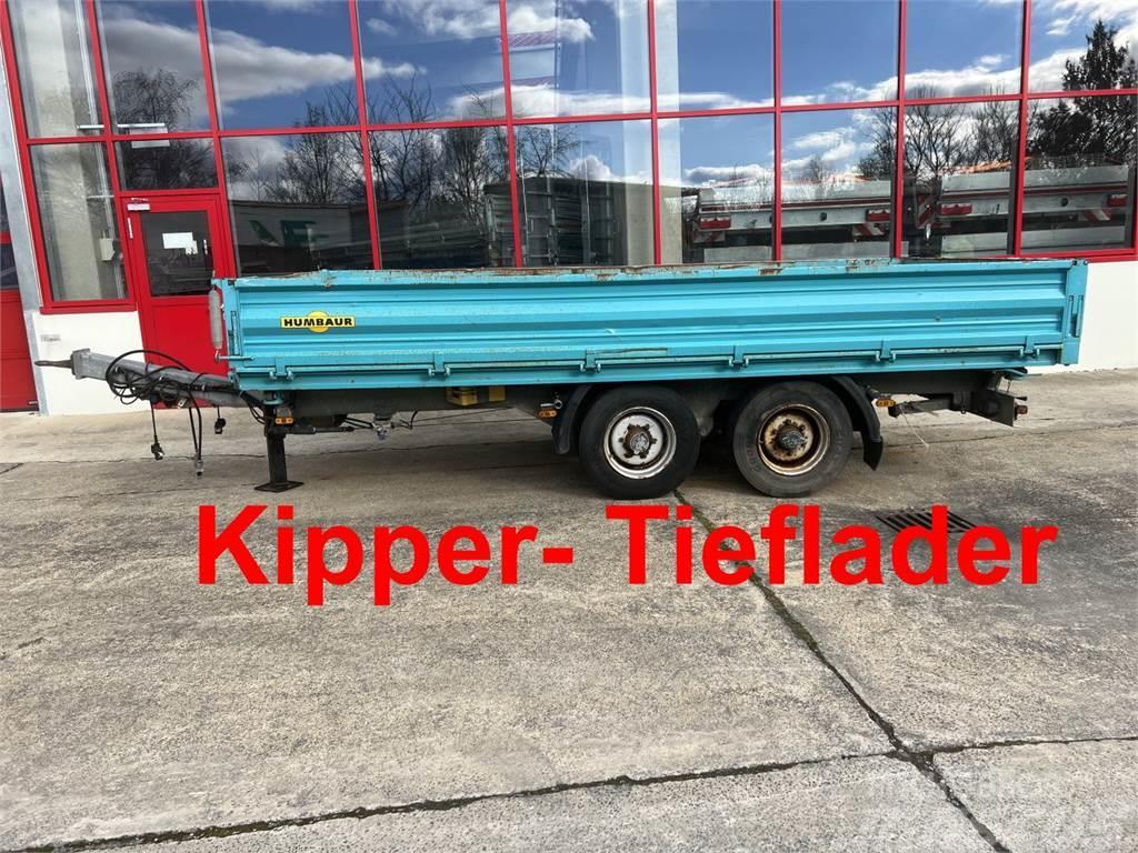 Humbaur HTK 10 50 24 Tandem Kipper- Tieflader Kipper