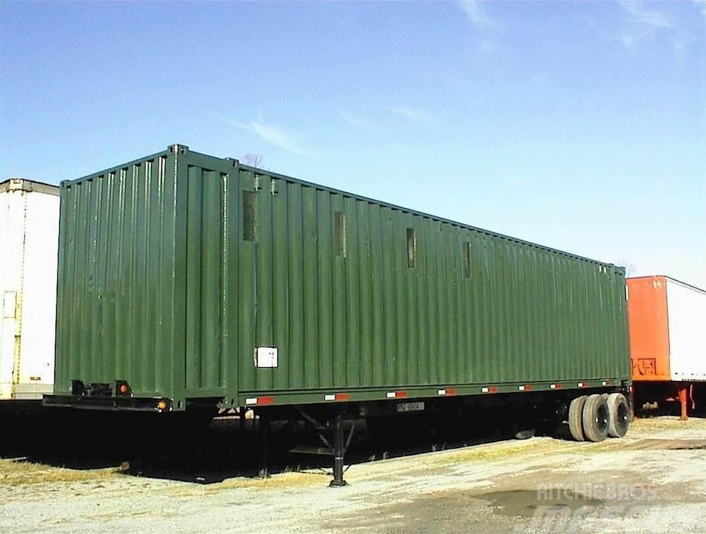  Custom Built 45'X13'6 EXTRA HD CHIP VAN Containerchassis