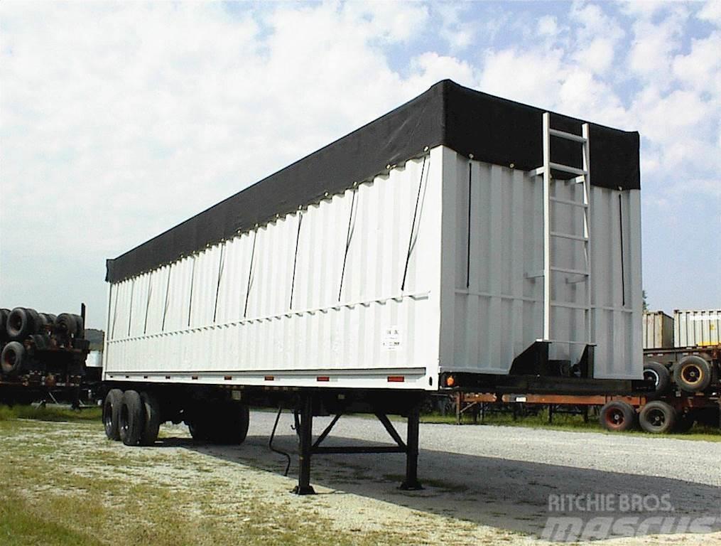  Custom Built EXTRA HEAVY DUTY CHIP VANS STEEL Containerchassis