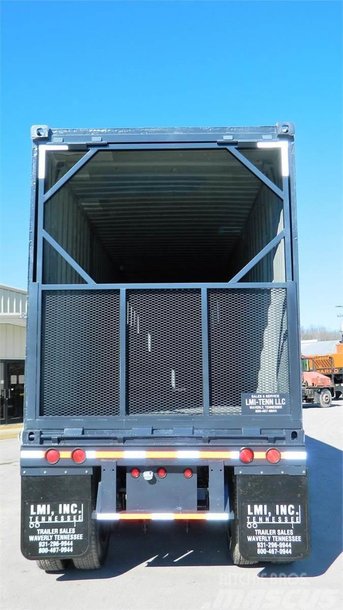  Custom Built STEEL CONTAINER Hout transporter