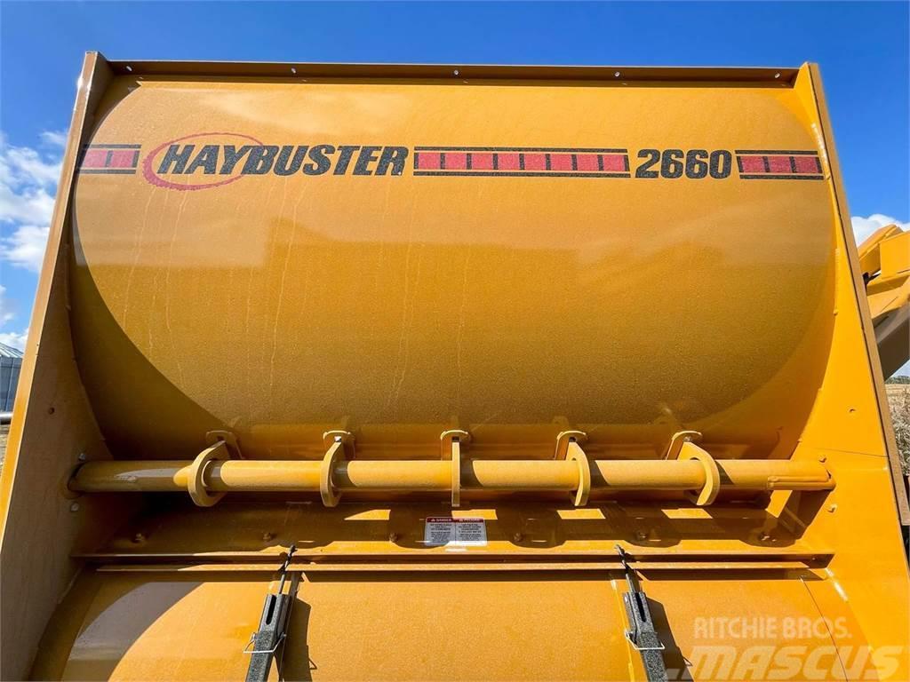 Haybuster 2660 Balenhakselaars, -snijders en -afwikkelaars