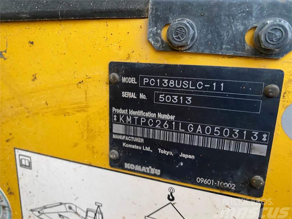 Komatsu PC138US LC-11 Rupsgraafmachines