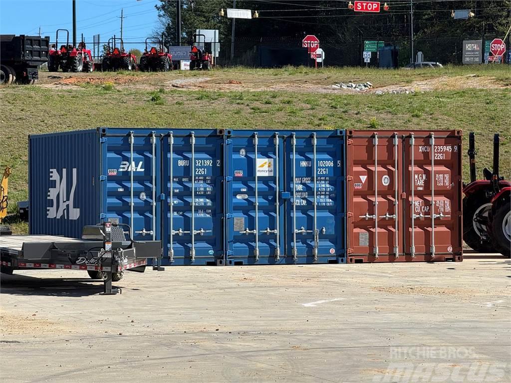 Unmarked Unknown Opslag containers