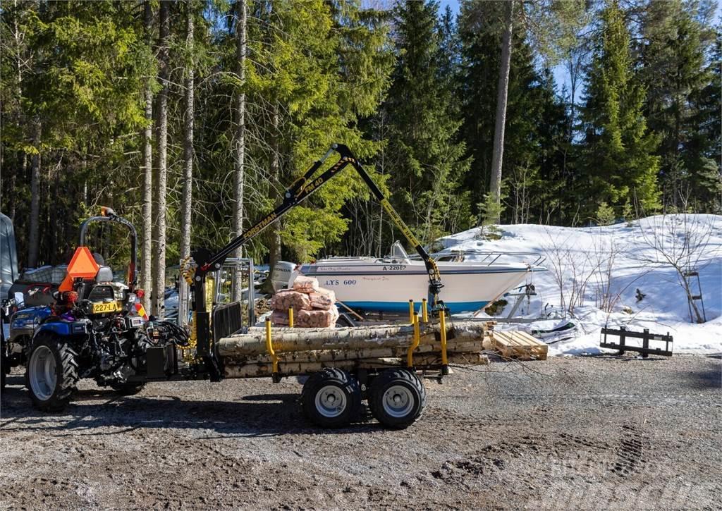  Forstman 3,5t metsäkärry 4m nostimella Bosbouwaanhangers