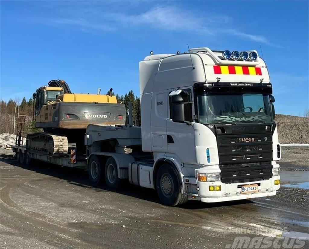 Närko 3-aks lavetti+Scania R164+Meiller 3-aks Overige opleggers