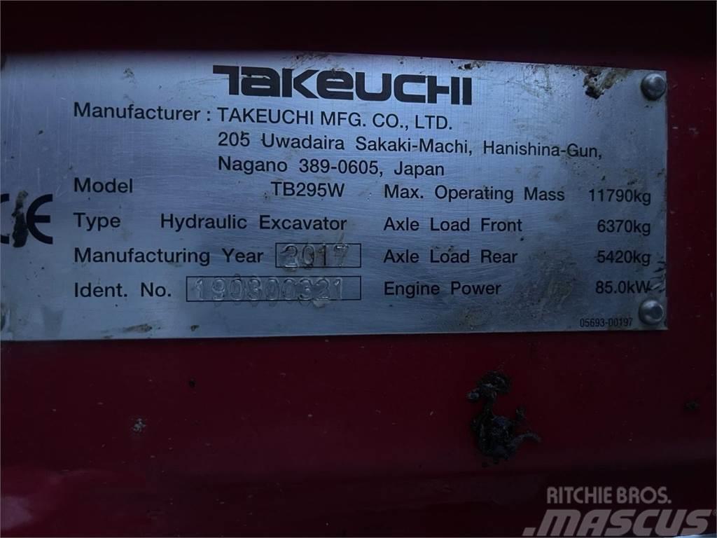 Takeuchi TB295 W Wielgraafmachines