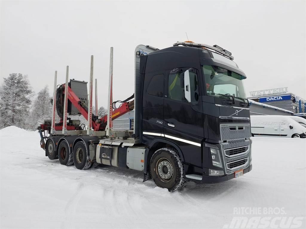 Volvo FH16 750 8x4 Hout-Bakwagens