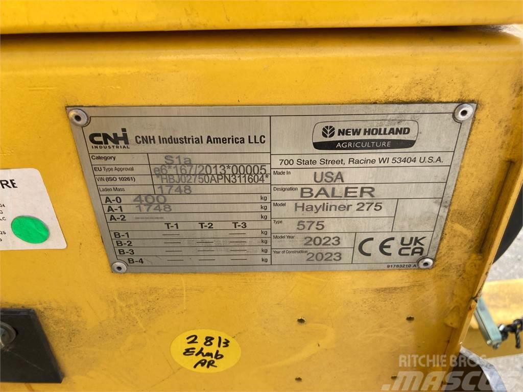 New Holland Hayliner 275 Conventional Baler Anders