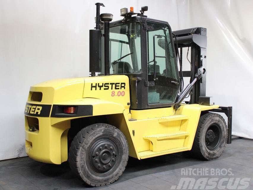 Hyster H 8.00 XM Diesel heftrucks